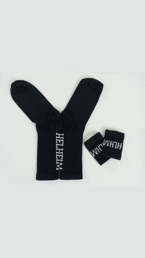 MEDIAS + MUNEQUERAS2 Combo HELHEIM: 2 Pares de Medias + 1 Par de Muñequeras