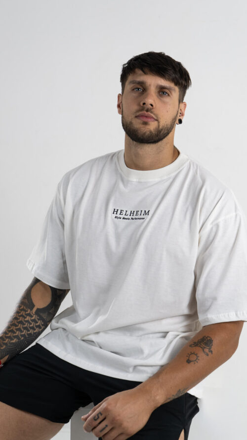 Remera Manga Corta Oversize 24.1 Crudo