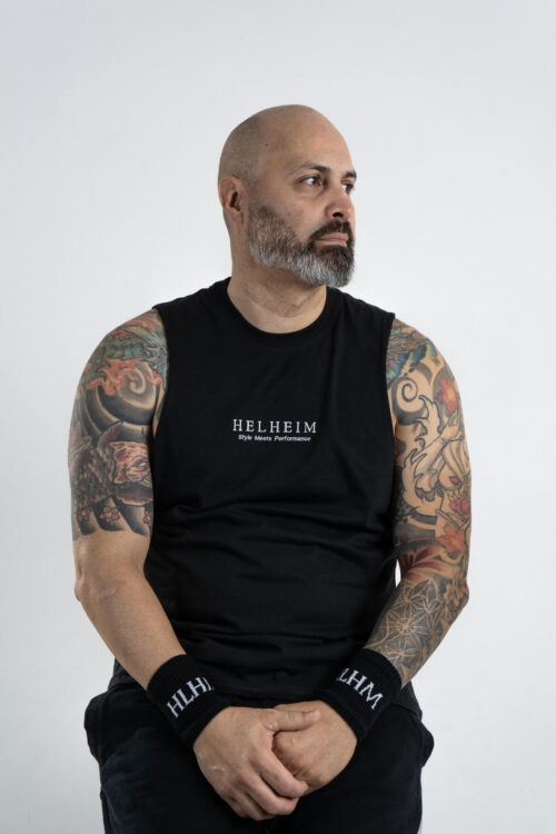 Musculosa Oversize 24.1 Negro