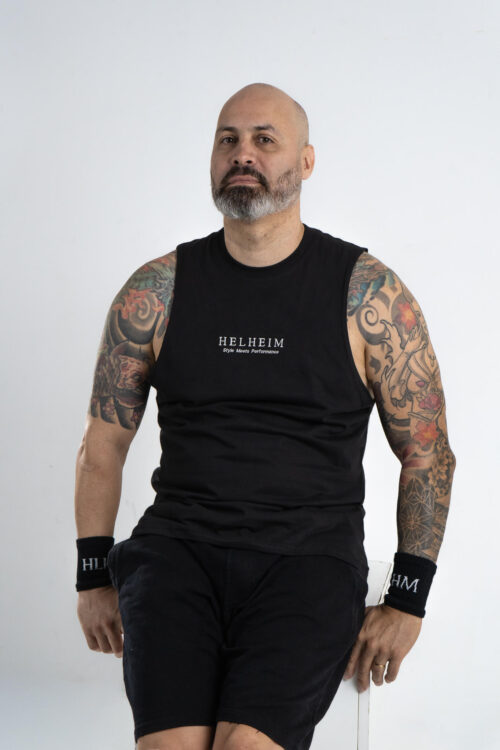 Musculosa Oversize 24.1 Negro