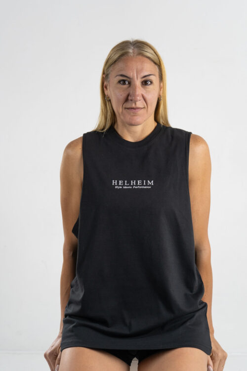 Musculosa Oversize 24.1 Negro