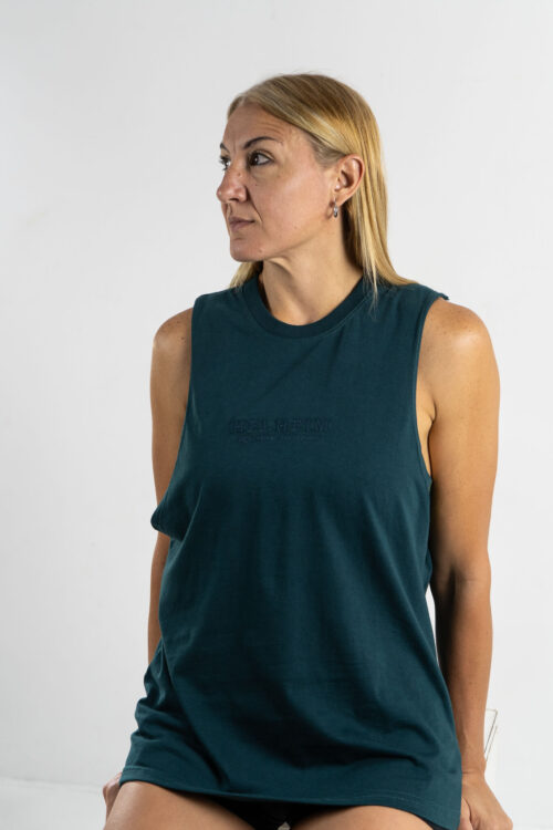 Musculosa Oversize 24.1 Verde Inglés