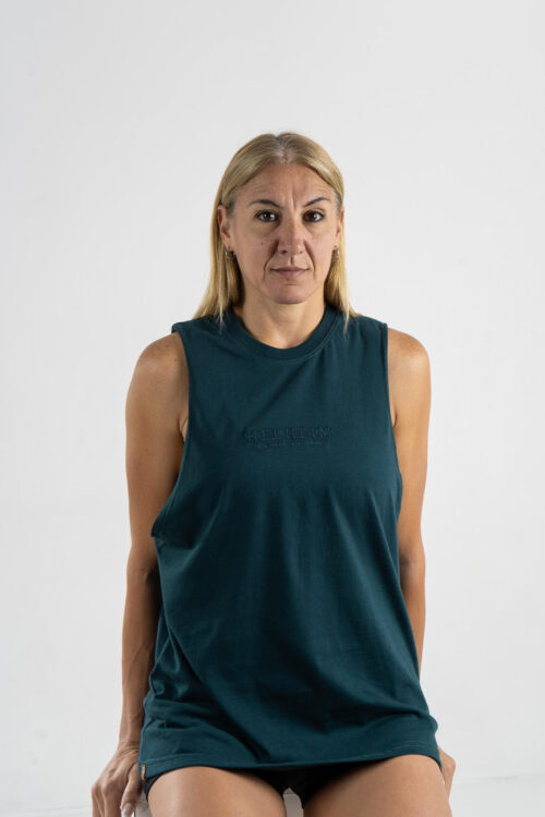 Musculosa Oversize 24.1 Verde Inglés