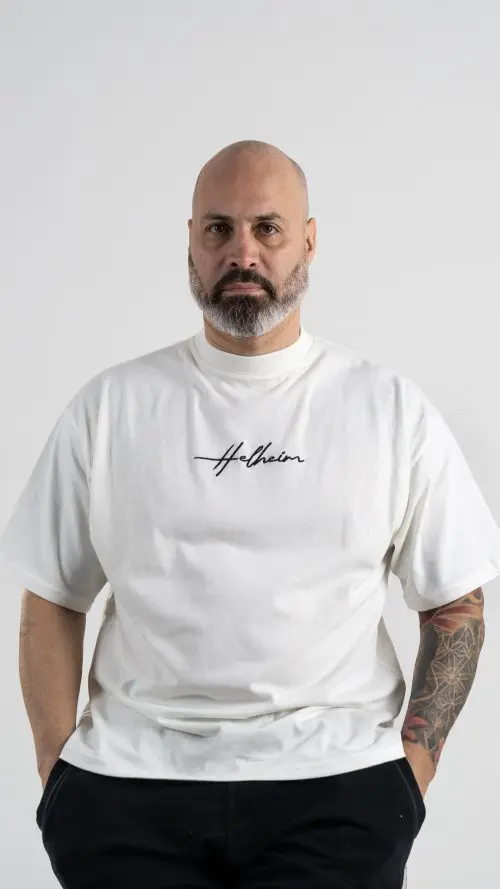 OVER 20.1 CRUDO Remera Manga Corta Oversize 20.1 Crudo