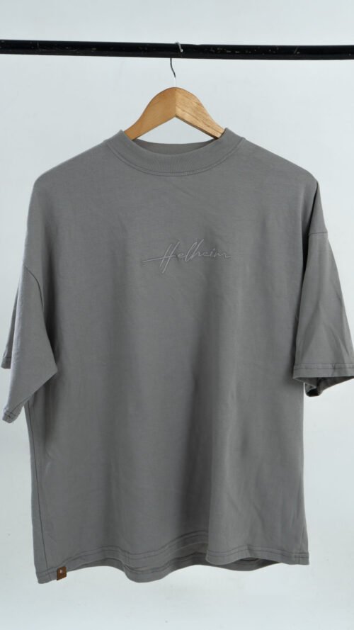 OVER 20.1 GRIS CLARO (7) Remera Manga Corta Boxy 20.1 Gris Claro