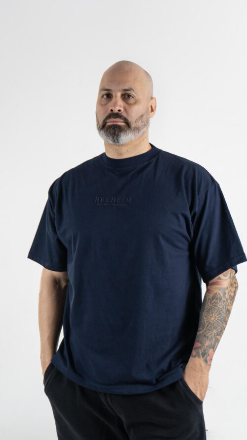 Remera Manga Corta Oversize 24.1 Azul Marino