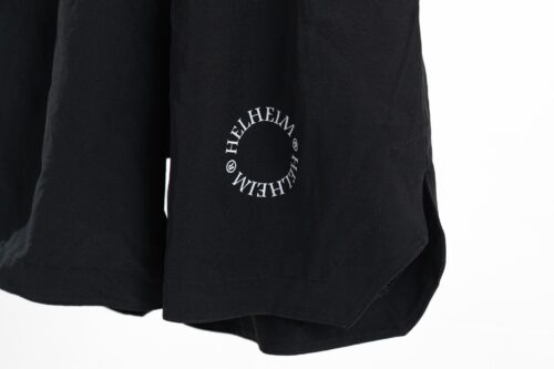 Short Tejido Plano Simple Negro